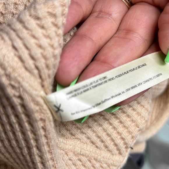 Free People ruched dress cream size XSmall, Medium and Large - Picture 7 of 9